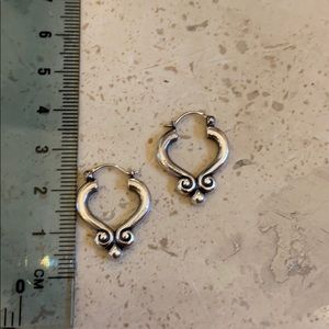 James Avery Scrolled Ear Posts